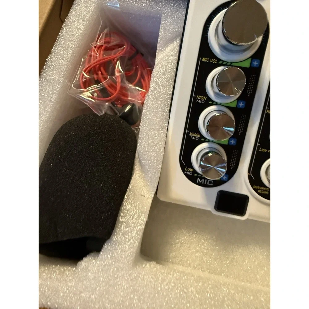 Brand New Live Sound Card Mixer – Streaming, Karaoke, Content Creating